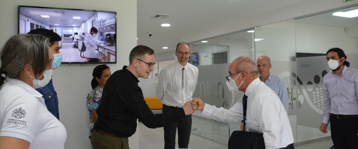Visita de Fundación Rockefeller a iÓMICAS